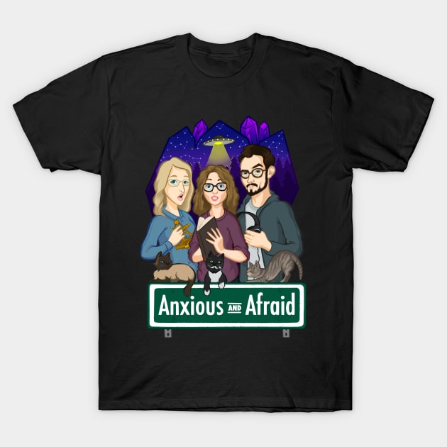 Epic Logo Art T-Shirt by Anxious and Afraid the pod